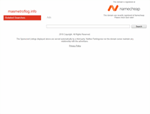 Tablet Screenshot of masmetroflog.info
